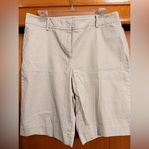 Talbots Light Tan Perfect Shorts Size 10